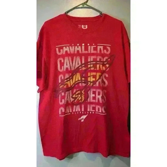 NBA Other - Cleveland Cavaliers Mens Shirt XL X Large Red Short Sleeve Crew Neck NBA